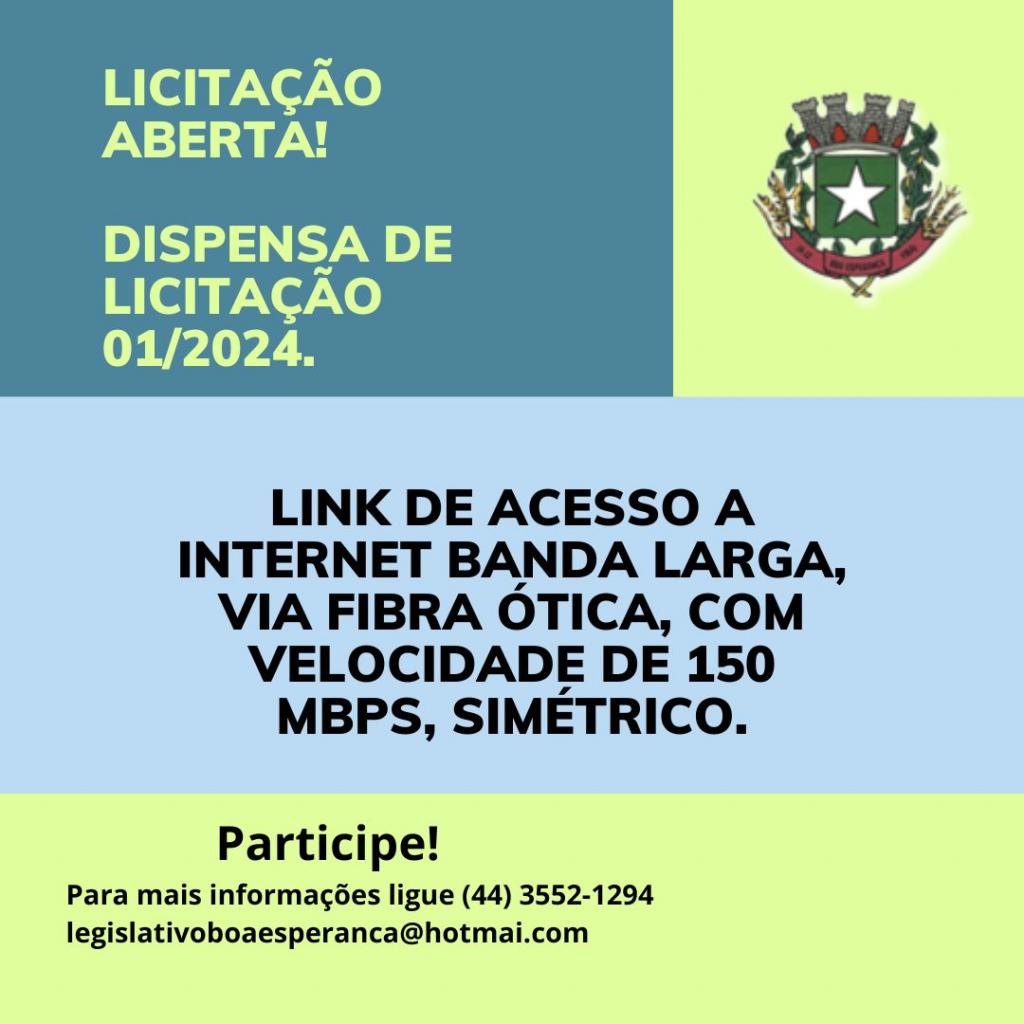 Licitação Aberta