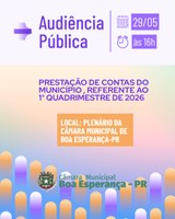 Audiência Pública - 2026